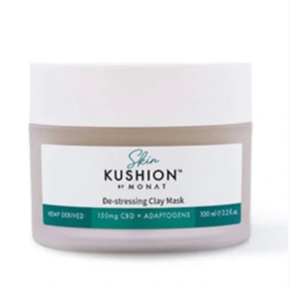New Monat Skin Kushion De-stressing Clay Mask 3.3 fl Oz